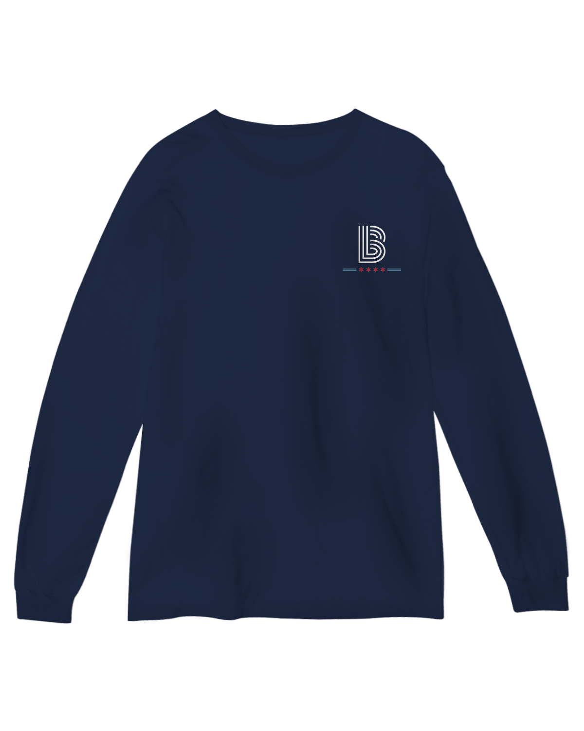 BBBS Chicago Flag Long Sleeve