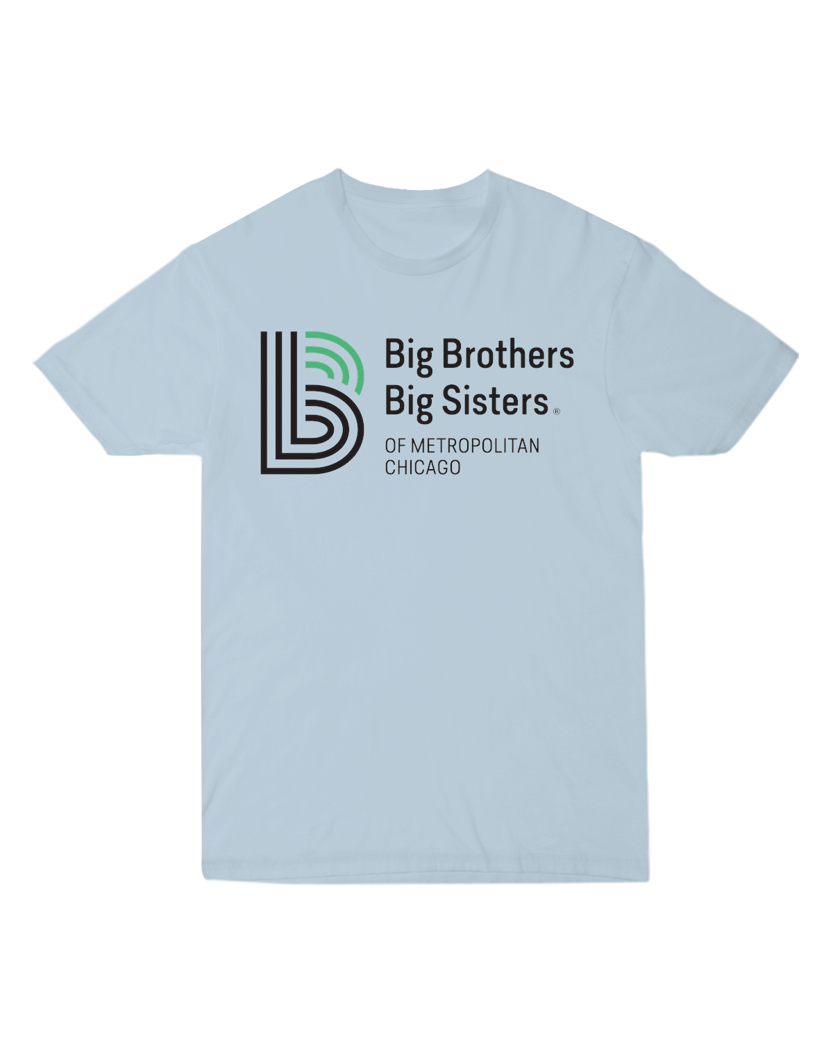 BBBS Chicago Metro Stacked Tee